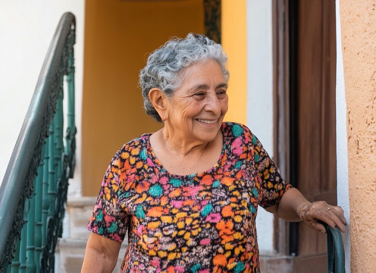 Silverjobs - Señora escalera